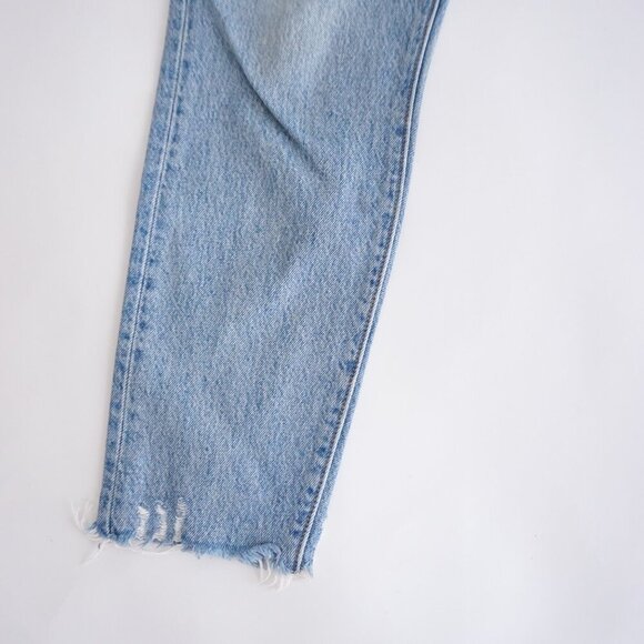 Levi’s Wedgie Fit Jeans Light Wash Straight Waterless 100% Cotton Denim 25 - Picture 5 of 14